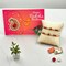 2CT Rakhi for Brother Rudraksha Rakhi Raksha Bandha Gift for your Brother Traditional Handmade Rudraksh Beads Rakhi Bracelet for Brother, Sister Bhabhi